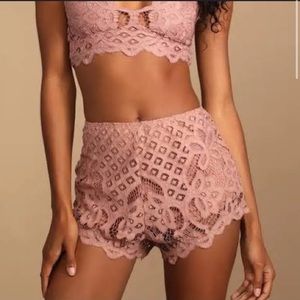 Intimately Free People Adella Lace shorts